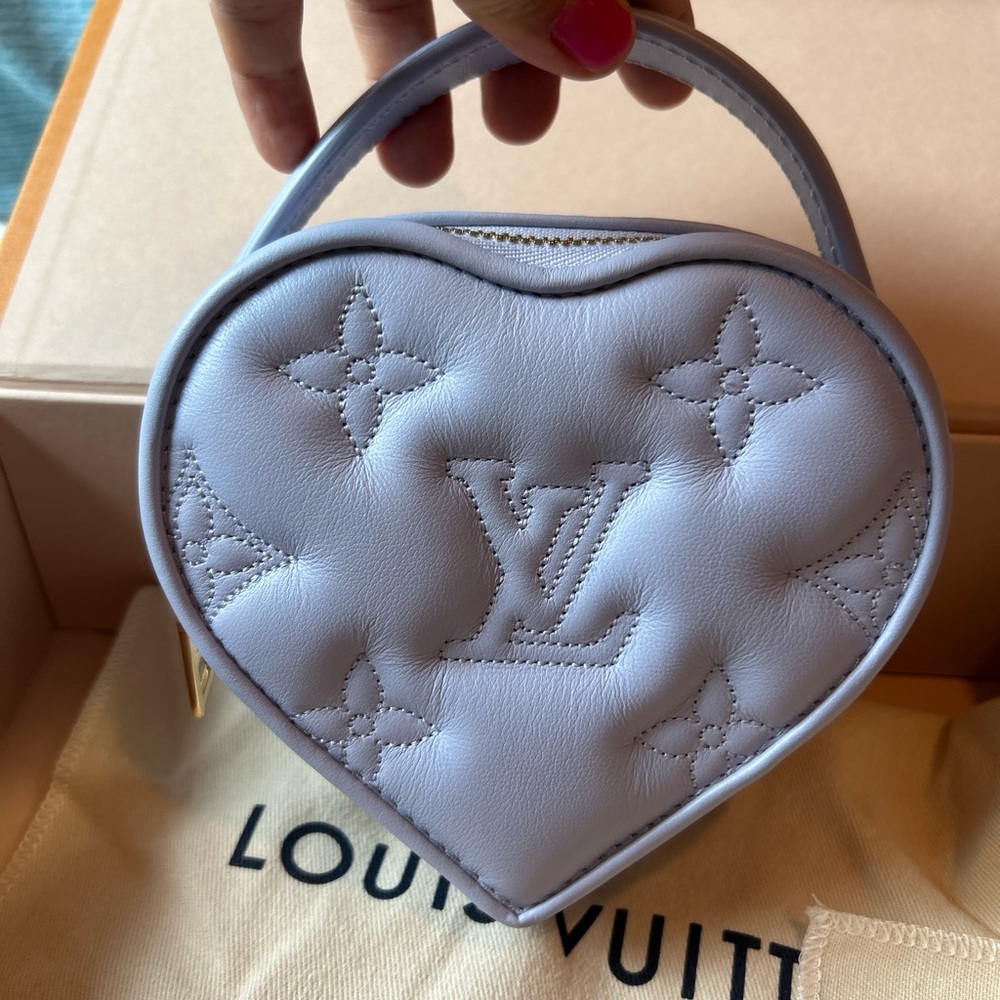 Louis Vuitton pop my Heart-Shaped Top Handle Bag in Light Lilac